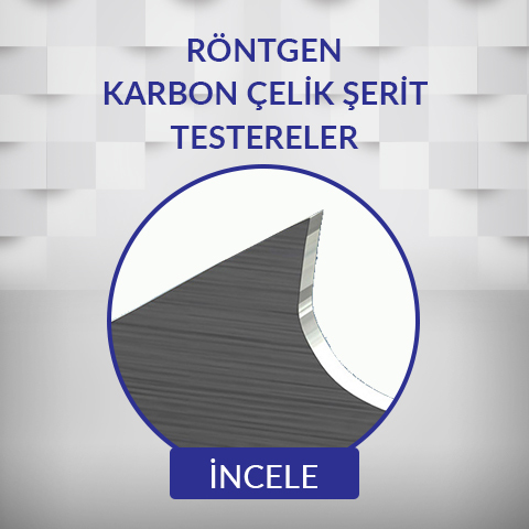 Karbon Çelik Şerit Testereler