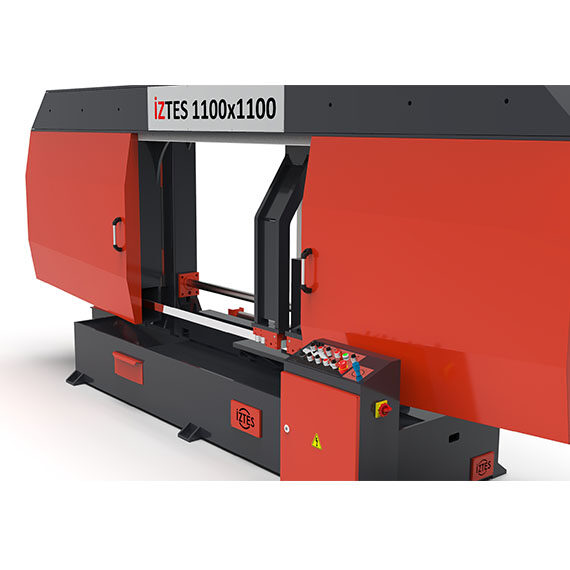 1100X1100 Yarı-Otomatik Motorlu Şerit Testere Makinası
