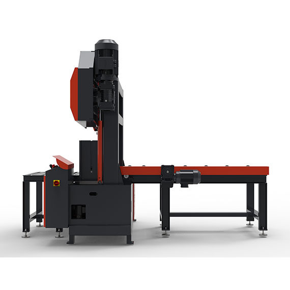 500x750 Yarı-Otomatik Sütunlu Şerit Testere Makinası